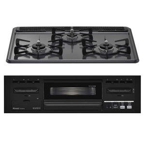 日本林内3眼头Rinnai嵌入式烤箱煤气灶METAL中配RS31M5H2RABW-13A 天燃气60cm