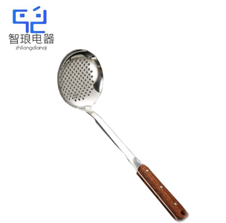 万允 304不锈钢加厚铲勺大漏勺/个(大漏勺)