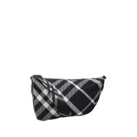 博柏利(BURBERRY)女士单肩包时尚百搭盾牌造型拉链多功能斜挎包