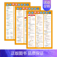 数学知识点大全套装(3张) 初中通用 [正版]易蓓初中化学知识点挂图 初中化学元素周期表化学方程式海报数学物理化公式挂图