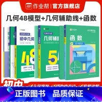 [7册]几何48模型+几何辅助线+函数 初中通用 [正版]几何辅助线+初中几何48模型+函数转型训练挑战压轴题七八九年级