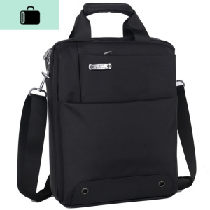 电脑包14寸手提包男单肩包斜挎包时尚通勤大容量商务包竖款公文包NEW LAKE