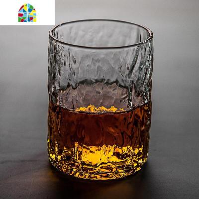 [可高温锤目纹杯壶套装]防爆玻璃加厚锤目纹冷水壶茶壶白开水壶 FENGHOU 带把手托盘可放一壶四杯凉水壶