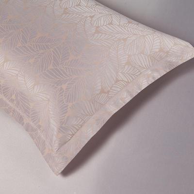 美帮汇家纺床上丝滑四件套1.8m床上用品简约全棉提花四件套兰夏