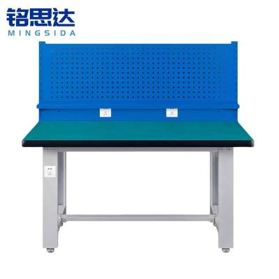 铭思达防静电操作台含挂板1.5米张