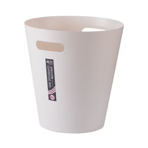 茶花干湿分类垃圾桶家用厨房无盖桌面大号分离纸篓创意拉圾桶8.3L