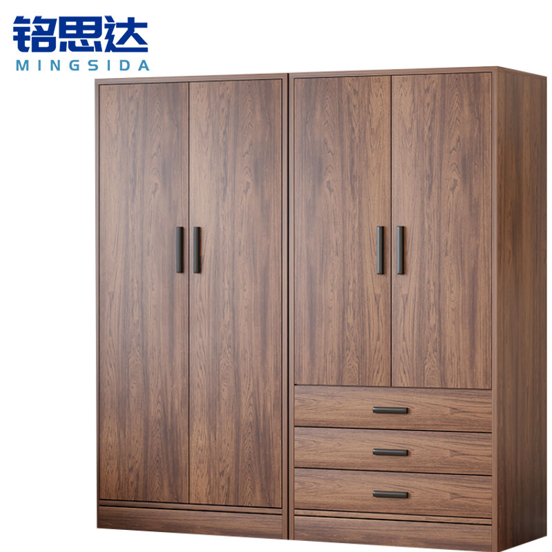 铭思达衣柜组合四门三抽160CM个