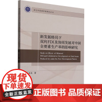 新发展格局下双向FDI及协同发展对中国全要素生产率的影响研究 杨灵 著 管理学理论/MBA经管、励志 正版图书籍