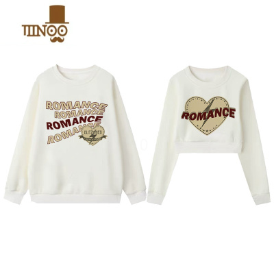 YANXU特别的情侣装一长一短卫衣ins设计感小众秋装上衣2023新款