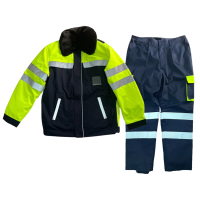 钿满堂高可视性警示棉服S-4XL/套