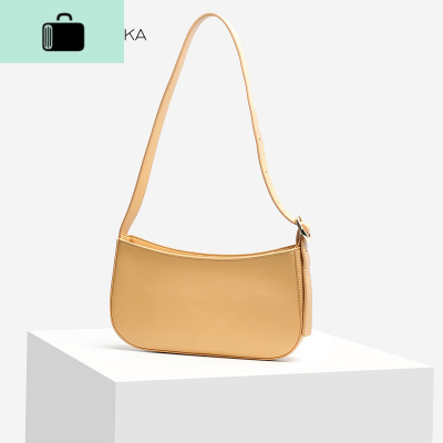 2020新款复古包包小众女包时尚简约百搭手提单肩包腋下包法棍包NEW LAKE女士单肩包