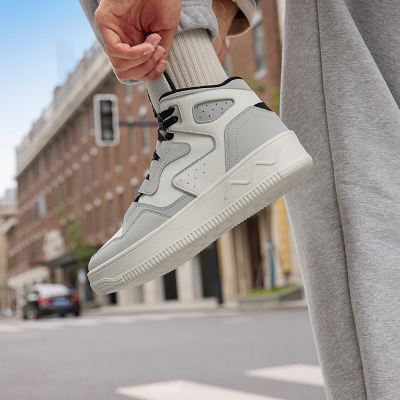 361°男鞋运动鞋新款鞋子休闲鞋百搭厚底高帮板鞋男款