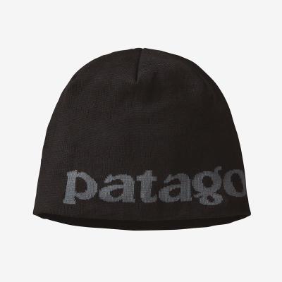  PATAGONIA女款针织帽全年通用轻便保暖可打包时尚多功能环保户外 Logo_Belwe:_Black_(LGBK)