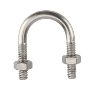 伟鹏双兴 304不锈钢U型螺丝管卡抱箍 M6*25含螺母 套