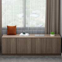 储物柜实木窗台柜卧室飘窗储物落地柜可收纳柜SHX-2336平方米