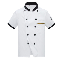 铁平 夏季厨师服套装 S-4XL 套