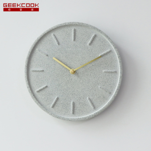 极客库GEEKCOOK钟表挂钟客厅超静音家用表挂墙北欧轻奢挂钟美式鹿头挂钟摇摆挂钟