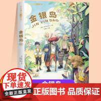金银岛正版注音版一年级二年级儿童文学系列课外阅读书籍6-8岁以上适合小学生看的少儿名著故事书小学三年级语文课外阅读经典丛
