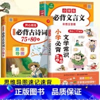 [全3册]文学常识+必背古诗词+必背文言文 小学通用 [正版]2025小学生必背文学常识积累大全一年级二年级三四五六年级
