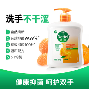 滴露健康洗手液500g PH均衡 抑菌99.9* 4款味可选