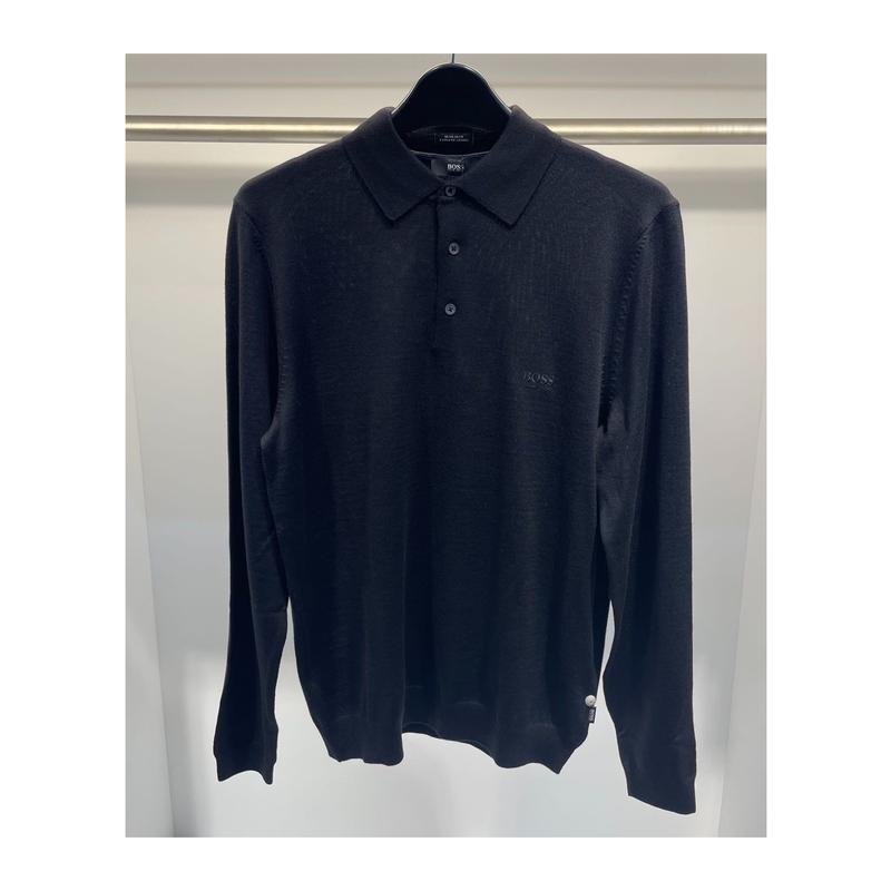 男士初剪系扣长袖Polo衫 时尚舒适经典休闲装