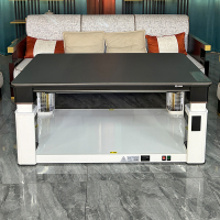 火焰山取暖桌茶几长方形家用app智能控制电暖桌四面取暖