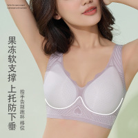 无痕内衣女夏季果冻超薄款透气聚拢上托防下垂无钢圈美背心式文胸_1