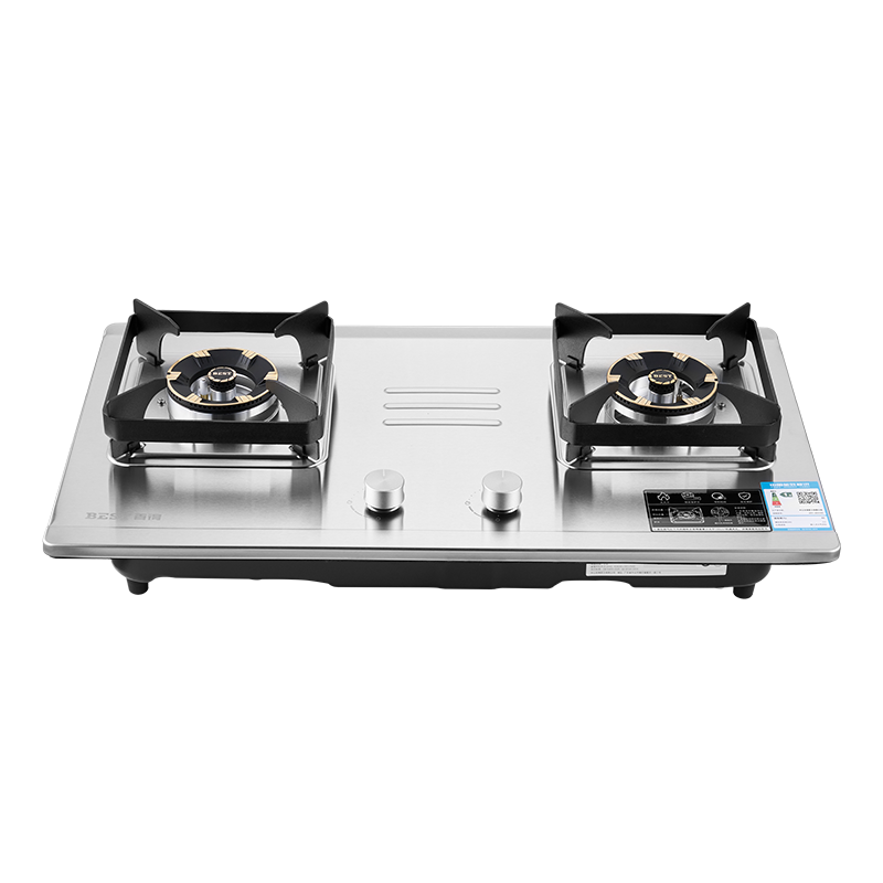 百得(BEST)华帝股份燃气灶JDQ13G 5.2kW台嵌两用不锈钢灶梯焱火燃烧系统加宽底壳自由换装零秒启动天然气