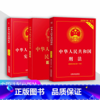 [正版]中国法律书籍全套3册民法刑法典2021年新版中华人民共和国刑法宪民法典实用书籍劳动合同新婚姻公司法解释法律常识法