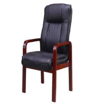心业橡胶木皮质会议椅XY-XMY8扶手椅 此产品单件不出售批量请联系客服