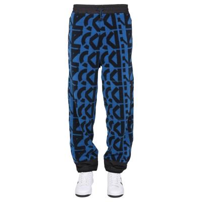 KENZO运动男装弹力腰头束脚裤聚酯纤维