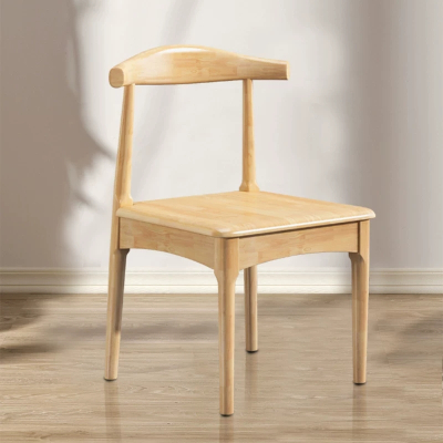 帝德龙 实木餐椅子简约电脑椅北欧靠背书桌椅休闲椅