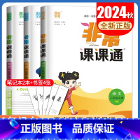 [正版]2024秋非常课课通二年级上册3本 人教版语文苏教版数学译林版英语江苏 2上同步小学课时重难点解封讲解类教辅工具