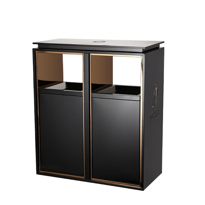 先互丁 不锈钢垃圾桶轨道桶 多规格 组