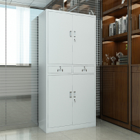 中豫鑫泽ZYXZ4071914钢制文件柜档案柜储物柜 中二斗铁门文件柜(加厚款)