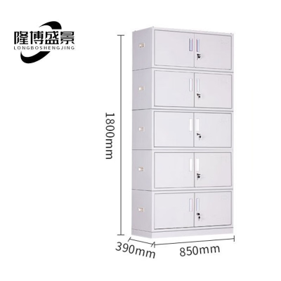 隆博盛景 五节柜/储物柜850*390*1800mm/台