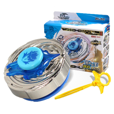 正版旋翼斗魂王者陀螺魔幻英雄陀螺套装超变战斗王孙悟空亚瑟李白王者对战陀螺儿童玩具合金版赵云-强力攻击型