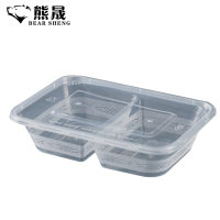 熊晟 餐盒 650ml 300个/箱