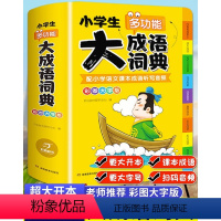 [正版]2023小学生大成语词典现代汉语多功能常用实用字典大全彩色本彩图版中小学大开本彩图大字版常用工具书词语大全解释