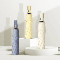 BR 防晒防紫外线晴雨伞两用男女生折叠全自动 把