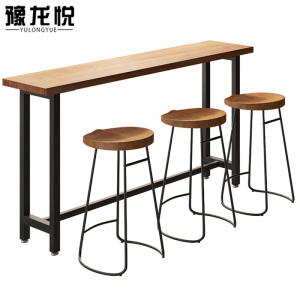 豫龙悦吧台桌长条桌