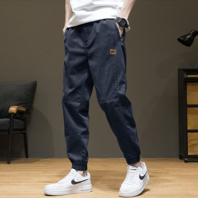 [3件8.5折84.9元,叠加优惠券]唐狮休闲长裤男休闲裤长裤男束脚休闲长裤男式休闲裤休闲裤男束脚