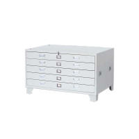 铭威盾底图柜工程资料图纸柜0号6号抽屉柜文件柜地图柜菲林柜图纸收纳柜0号带轮1300*930*650 灰白色常规