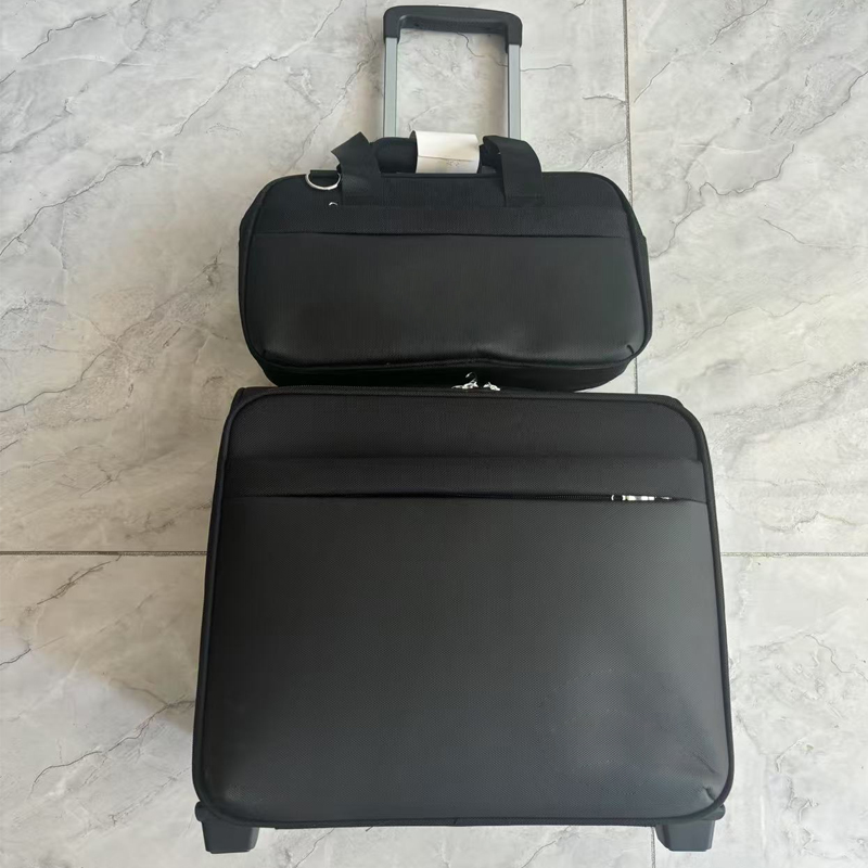 铁青牛津布子母套装拉杆箱行李箱SZ20 个