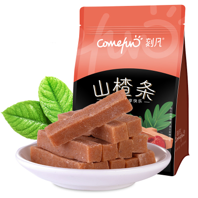 刻凡[山楂条500g]袋装山楂干果脯蜜饯果丹皮休闲办公室耐吃小零食