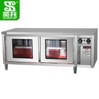 圣托(Shentop)1.8米热风循环光波消毒工作台 不锈钢餐具消毒工作台 DAE08