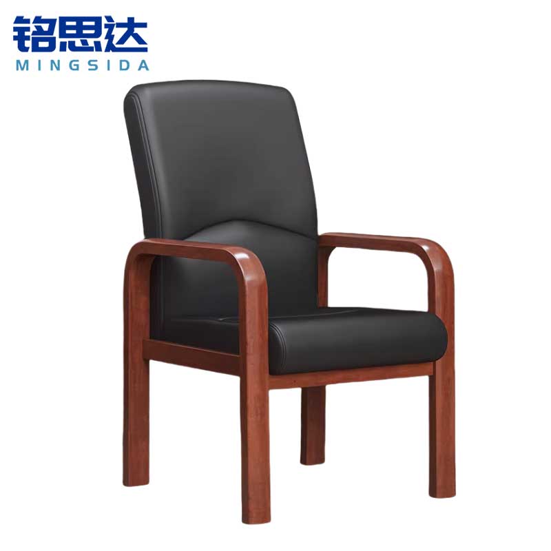 铭思达办公会议椅实木把