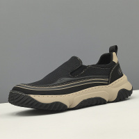 男生厚底透气网面鞋男款潮鞋歪头休闲鞋欧洲站男鞋男士运动芒果鞋