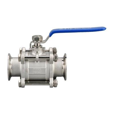 盛京联硕不锈钢三片式快装球阀 定制 个