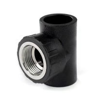 伟鹏双兴 PE内丝三通热熔三通 PE63螺纹3/4(6分) 个